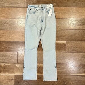 Abercrombie & Fitch Ultra High Rise Slim Straight Jeans